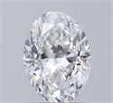 Diamante Natural 0.54 quilates, Ovalado , Color E, claridad VVS1 y certificado GIA