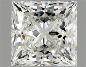 Picture of Natural Diamond 1.01 Carats, Princess with  Cut, I Color, VS1 Clarity and Certified by GIA