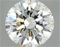 Diamante Natural 0.50 quilates, Redondo , Color I, claridad VVS2 y certificado GIA