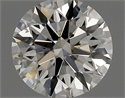 Diamante Natural 0.91 quilates, Redondo , Color K, claridad VS2 y certificado GIA