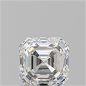 Diamante Natural 1.02 quilates, Asscher , Color H, claridad VS2 y certificado GIA