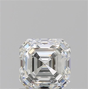 Picture of Natural Diamond 1.02 Carats, Asscher with  Cut, H Color, VS2 Clarity and Certified by GIA