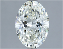 Natural Diamond 2.57 Carats, Oval with  Cut, K Color, VVS1 Clarity and Certified by GIA