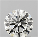 Diamante Natural 0.70 quilates, Redondo , Color H, claridad SI1 y certificado IGI