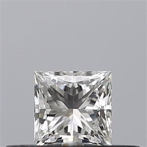 Picture of Natural Diamond 0.24 Carats, Princess with  Cut, F Color, VVS2 Clarity and Certified by GIA