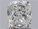 Diamante Natural 1.00 quilates, Del cojín , Color H, claridad VS2 y certificado GIA