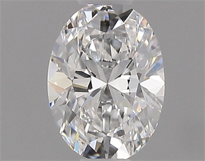 Picture of Natural Diamond 0.50 Carats, Oval with  Cut, E Color, VVS1 Clarity and Certified by GIA