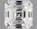 Natural Diamond 0.90 Carats, Asscher with  Cut, E Color, VVS2 Clarity and Certified by GIA