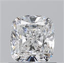 Diamante Natural 1.02 quilates, Del cojín , Color D, claridad VVS2 y certificado GIA