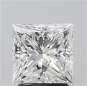 Diamante Natural 2.01 quilates, Princesa , Color E, claridad SI2 y certificado GIA