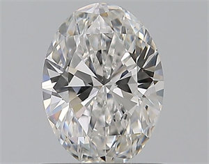 Picture of Natural Diamond 0.65 Carats, Oval with  Cut, E Color, VS2 Clarity and Certified by GIA