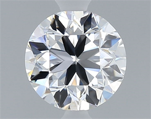 Picture of Natural Diamond 0.70 Carats, Round with Very Good Cut, F Color, VS2 Clarity and Certified by GIA
