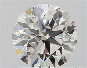 Picture of Natural Diamond 0.50 Carats, Round with Very Good Cut, G Color, SI2 Clarity and Certified by IGI