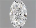 Natural Diamond 0.40 Carats, Oval with  Cut, E Color, VS1 Clarity and Certified by GIA