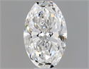 Natural Diamond 0.40 Carats, Oval with  Cut, E Color, VS1 Clarity and Certified by GIA