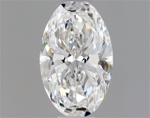 Picture of Natural Diamond 0.40 Carats, Oval with  Cut, E Color, VS1 Clarity and Certified by GIA