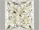 Diamante Natural 5.02 quilates, Princesa , Color K, claridad VVS2 y certificado IGI