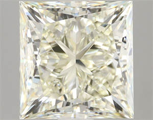 Foto Diamante Natural 5.02 quilates, Princesa , Color K, claridad VVS2 y certificado IGI de
