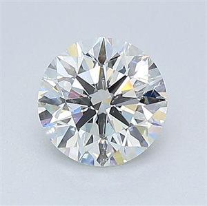 Picture of Natural Diamond 0.73 Carats, Round with Excellent Cut, I Color, SI2 Clarity and Certified by GIA