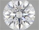 Natural Diamond 0.40 Carats, Round with Excellent Cut, H Color, VS1 Clarity and Certified by GIA