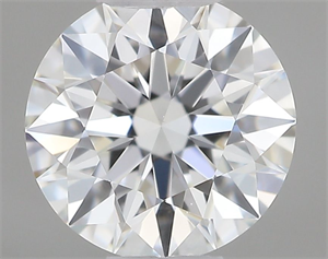 Picture of Natural Diamond 0.40 Carats, Round with Excellent Cut, H Color, VS1 Clarity and Certified by GIA
