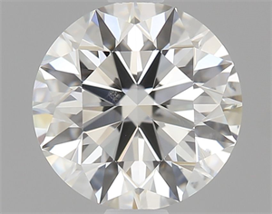 Picture of Natural Diamond 1.11 Carats, Round with Excellent Cut, G Color, SI1 Clarity and Certified by GIA