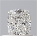 Diamante Natural 0.58 quilates, Del cojín , Color G, claridad VS1 y certificado GIA