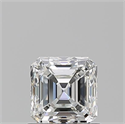 Diamante Natural 0.90 quilates, Asscher , Color G, claridad VVS2 y certificado GIA