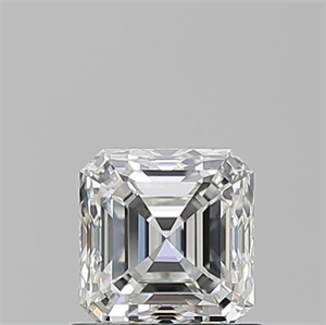 Foto Diamante Natural 0.90 quilates, Asscher , Color G, claridad VVS2 y certificado GIA de