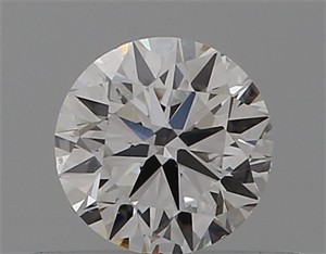 Foto Diamante Natural 0.40 quilates, Redondo , Color D, claridad SI1 y certificado GIA de