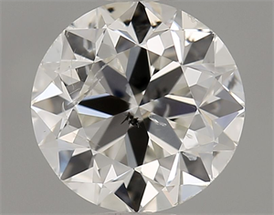 Picture of Natural Diamond 0.90 Carats, Round with Very Good Cut, I Color, I1 Clarity and Certified by GIA