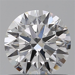 Picture of Lab Grown Diamond 0.71 Carats, Round with Ideal Cut, D Color, VVS1 Clarity and Certified by IGI