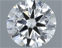 Diamante Natural 0.40 quilates, Redondo , Color F, claridad VS1 y certificado IGI