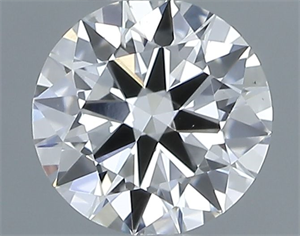 Foto Diamante Natural 0.40 quilates, Redondo , Color F, claridad VS1 y certificado IGI de