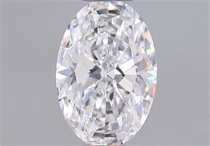Picture of Natural Diamond 0.44 Carats, Oval with  Cut, D Color, VS1 Clarity and Certified by GIA