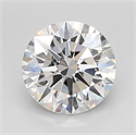 Del inventario de diamantes de laboratorio, 2.03 quilates, Redondo , Color D, claridad VVS2 y certificado IGI