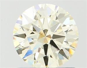 Picture of Natural Diamond 1.00 Carats, Round with Excellent Cut, J Color, VS2 Clarity and Certified by IGI