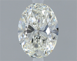 Picture of Natural Diamond 0.56 Carats, Oval with  Cut, J Color, VVS1 Clarity and Certified by GIA