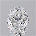 Natural Diamond 2.52 Carats, Oval with  Cut, D Color, VS2 Clarity and Certified by GIA