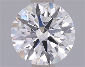 Picture of Lab Grown Diamond 1.01 Carats, Round with Ideal Cut, D Color, VS1 Clarity and Certified by IGI