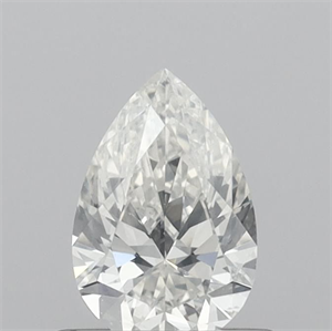 Foto Diamante Natural 0.50 quilates, De pera , Color G, claridad SI2 y certificado IGI de