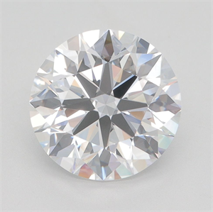 Picture of Lab Grown Diamond 3.01 Carats, Round with Ideal Cut, E Color, VVS2 Clarity and Certified by IGI