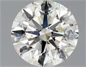 Diamante Natural 1.00 quilates, Redondo , Color J, claridad SI2 y certificado GIA