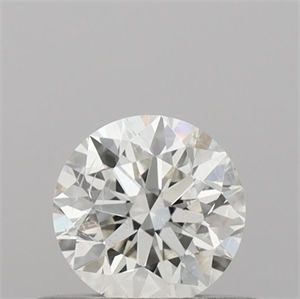 Picture of Natural Diamond 0.40 Carats, Round with Excellent Cut, G Color, SI2 Clarity and Certified by IGI