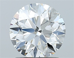 Foto Diamante Natural 1.40 quilates, Redondo , Color E, claridad VVS1 y certificado GIA de