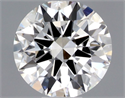 Diamante Natural 0.40 quilates, Redondo , Color E, claridad VS2 y certificado GIA