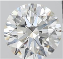 Diamante Natural 2.01 quilates, Redondo , Color H, claridad SI1 y certificado GIA