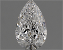 Natural Diamond 1.02 Carats, Pear with  Cut, D Color, IF Clarity and Certified by GIA