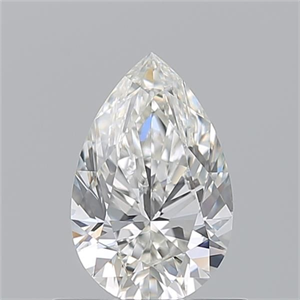 Picture of Natural Diamond 0.70 Carats, Pear with  Cut, H Color, VS2 Clarity and Certified by GIA