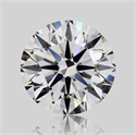 Diamante Natural 1.51 quilates, Redondo , Color F, claridad VS1 y certificado GIA